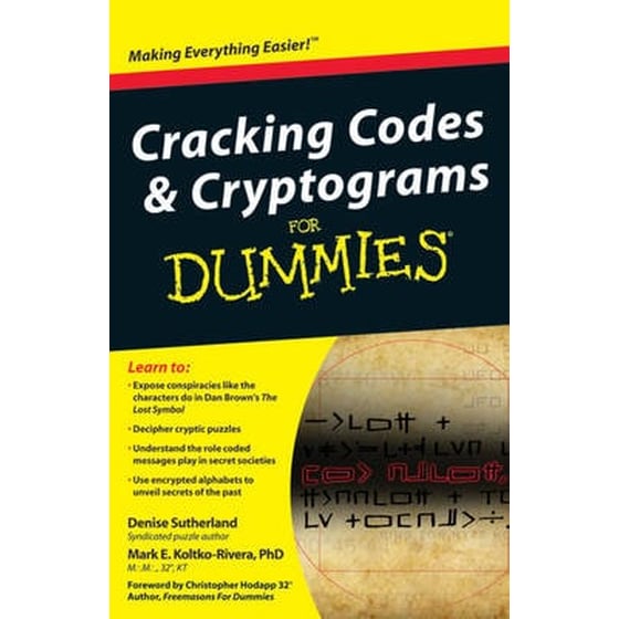 Cracking Codes and Cryptograms For Dummies image 0