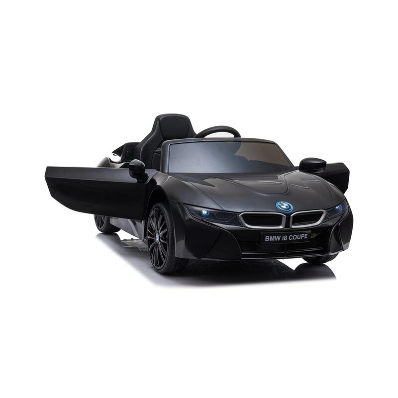 Παιδικό Ηλεκτροκίνητο Αυτοκίνητο Μονοθέσιο Licensed BMW Coupe i8, 12v, Με Τηλεχειριστήριο – Μαύρο