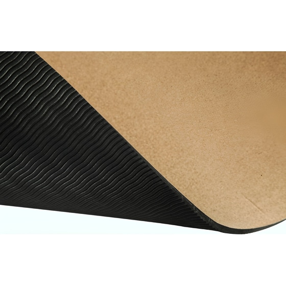 Στρώμα Γυμναστικής Amila Yoga Mat Cork από Φυσικό Φελλό 173x61x0.4 cm - Καφέ image 2