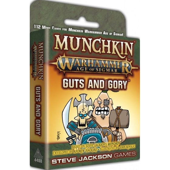 Munchkin Warhammer Age Of Sigmar: Guts And Gory Επέκταση image 0