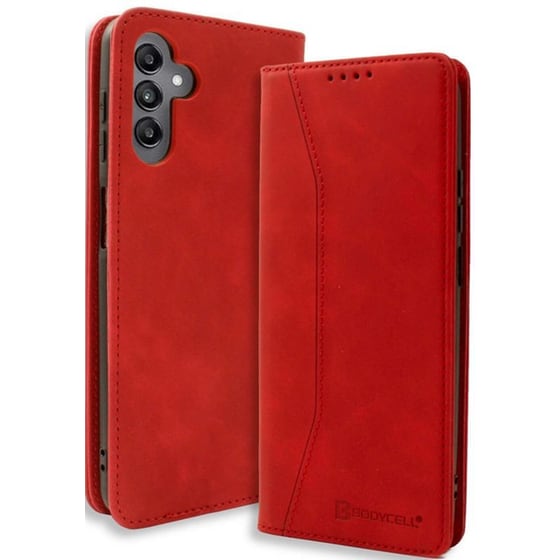 Θήκη Samsung Galaxy A16 - Bodycell Book Case Πορτοφόλι - Red image 0