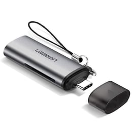 Ugreen Αλουμινένιος Αντάπτορας 2-in-1 Usb Type-c Για Κάρτες Sd Και T - Space Grey