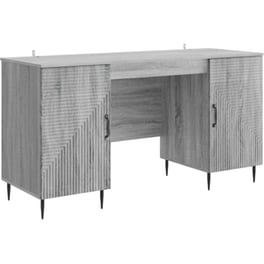 Γραφείο VidaXL από Επεξεργασμένο Ξύλο 142,5x50x75 cm - Γκρι Sonoma