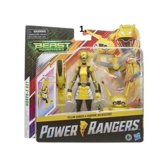 Hasbro Power Rangers: Beast Morphers - Red Ranger  Morphin Cruise Beastbot Action Figures (e7324) image 2