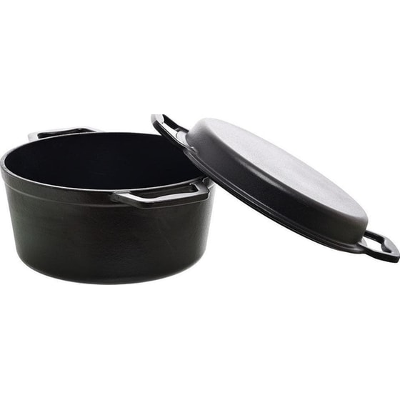 Κατσαρόλα ESTIA IRON 01-14582 25 cm Μαύρο image 2