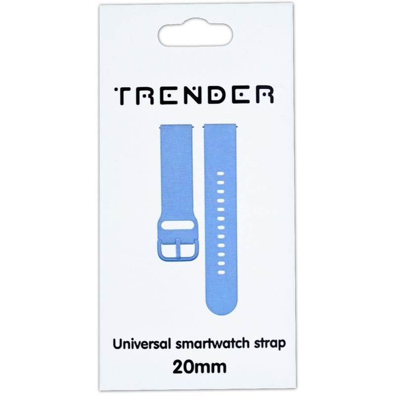 TRENDER Λουράκι Trender Sport Band για Universal 20mm - Light Blue