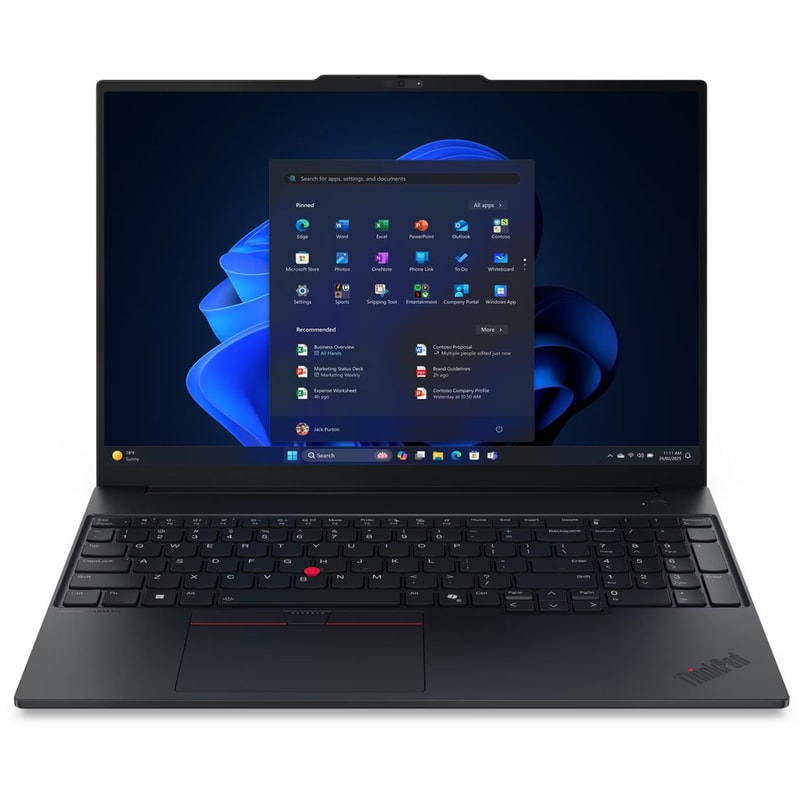Lenovo ThinkPad E16 G3 16 WUXGA IPS (Intel Core 7-240H/16GB/512GB SSD/Intel Graphics/Win11Pro) Laptop