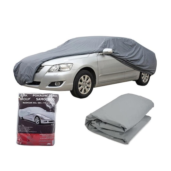 Ανθεκτική Κουκούλα Κάλυμμα Αυτοκινήτου Για Προστασία Από Ήλιο Και Νερό Και Λάστιχο Ασφαλείας Medium image 0