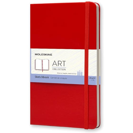 Σημειωματάριο Moleskine Sketchbook Κόκκινο Large (1 Τεμάχιο) image 0