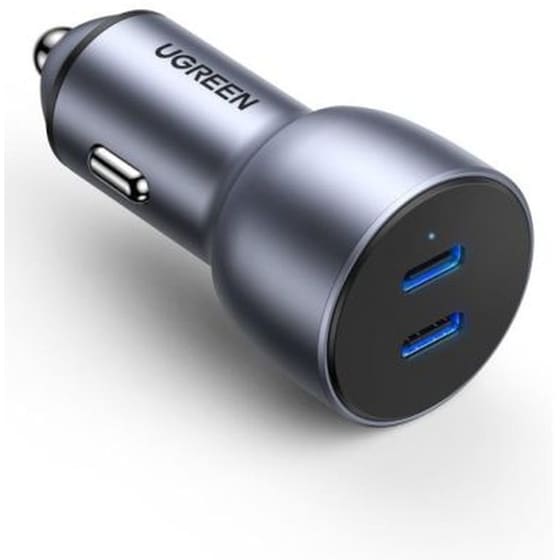 Φορτιστής Αυτοκινήτου Ugreen CD213 40W USB-A/ 2x USB-C - Γκρι image 0