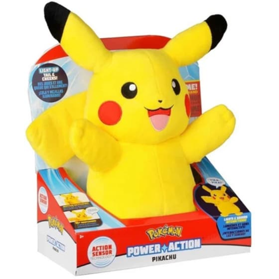 Λούτρινο Pokemon Φιγούρα Pikachu 25cm image 0