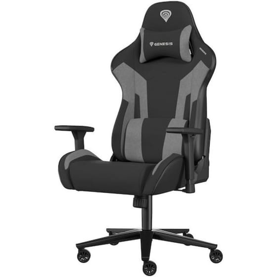 Gaming Καρέκλα Genesis Nitro 720 Υφασματινη/Δερμάτινη Μαύρη/Γκρι image 0