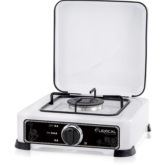 LEXICAL LGS-2811-1 1BUR Επιτραπέζια Εστία Υγραερίου Λευκό image 0