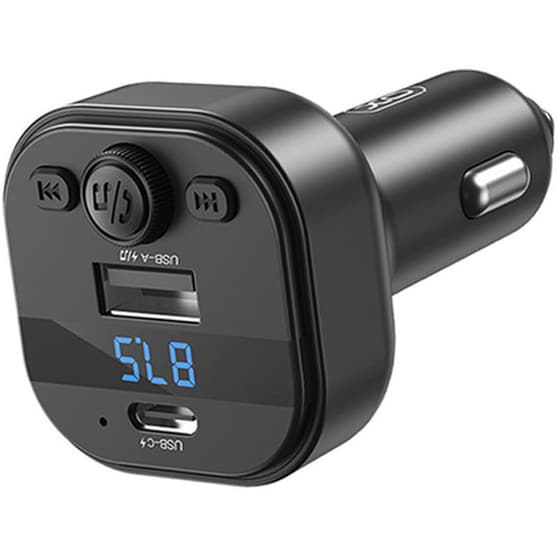 FM Transmitter XO BCC18 - Μαύρο image 1