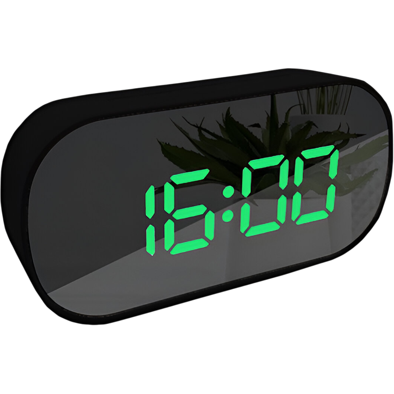 Ψηφιακό Ρολόι Επιτραπέζιο Dt-6506 13.3x2.5x1.5 cm - Λευκό