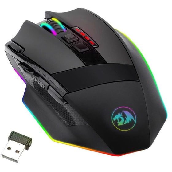 Redragon Sniper Pro M801P-RGB Gaming Ασύρματο Ποντίκι - Black image 2