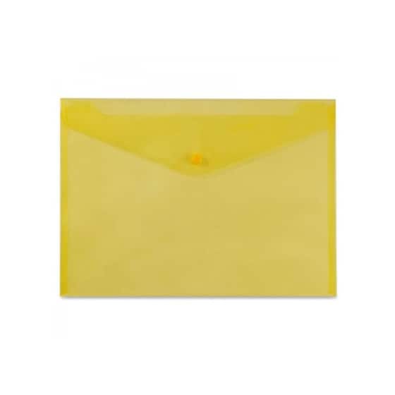 File Bag Snap Deli A4 2C Slucent Yellow image 0