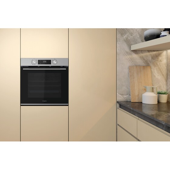 WHIRLPOOL OMSR58RU1SX 71 Lt Inox Εντοιχιζόμενος Φούρνος Άνω Πάγκου image 5