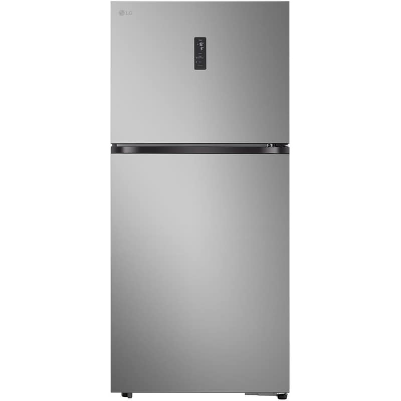 LG GTBV61PYBQD Total No Frost 612 Lt Ασημί Δίπορτο