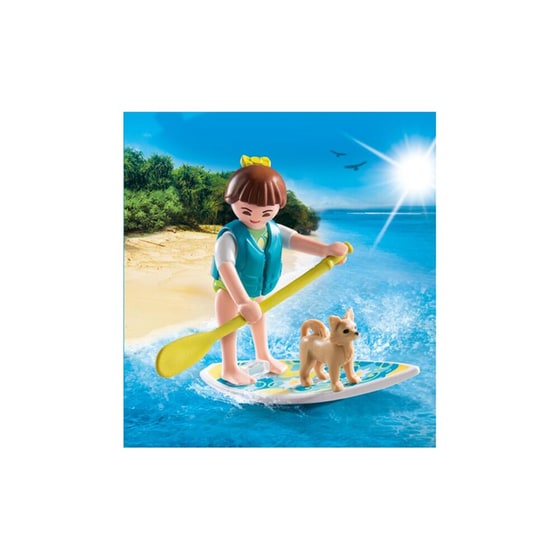 PLAYMOBIL® Special Plus Κορίτσι με Σανίδα SUP (9354) image 0