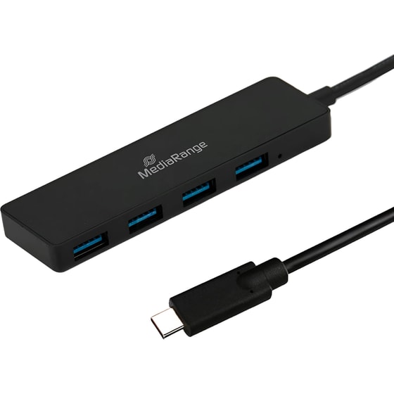 MediaRange MRCS508 USB Hub 4-Port USB 3.0 συμβατό με USB-C image 0
