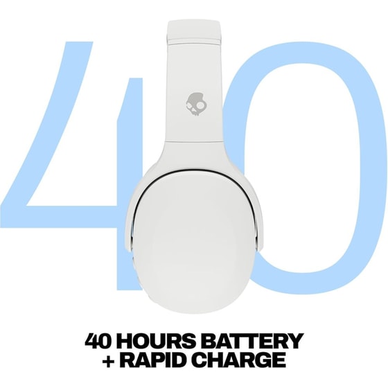 Skullcandy Crusher Evo Ασύρματα Ακουστικά Κεφαλής - White image 2