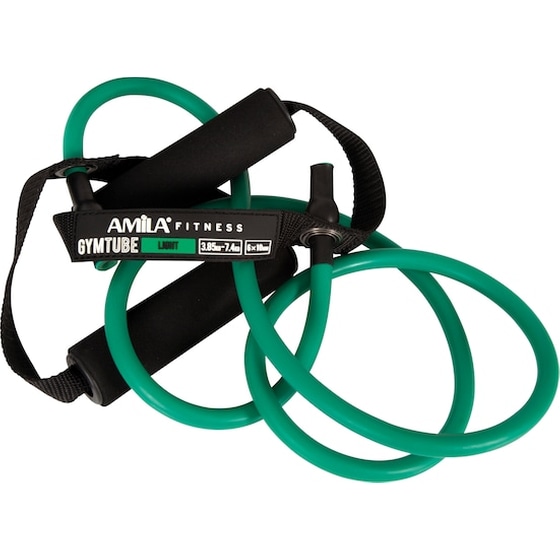 Λάστιχο Γυμναστικής Amila Aerobic Tube Μαλακό - Πράσινο image 0