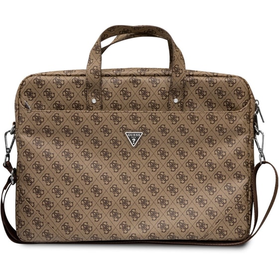 Τσάντα Laptop 15.6" Guess 4G Big Logo Computer Bag (GUCB15P4TW) - Brown image 0