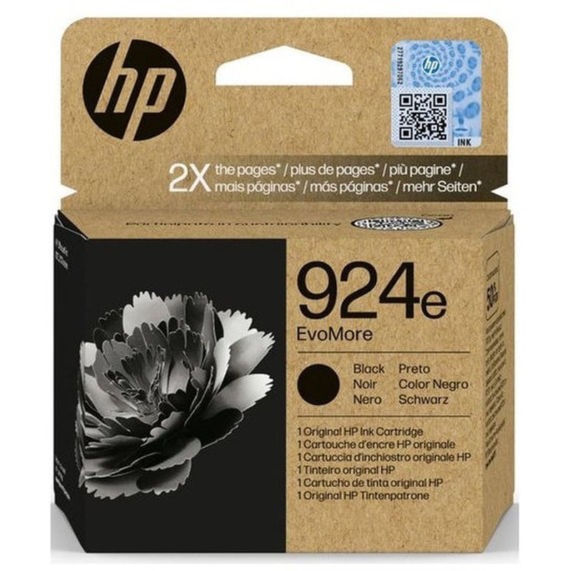 HP 924e XL Μαύρο Μελάνι Εκτυπωτή