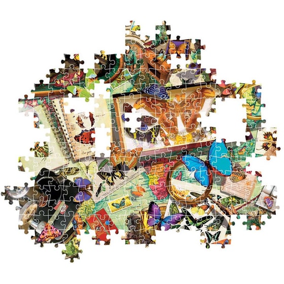 Παζλ Clementoni High Quality Collection Συλλέκτης Πεταλούδων - Compact Box (500 Κομμάτια) image 2