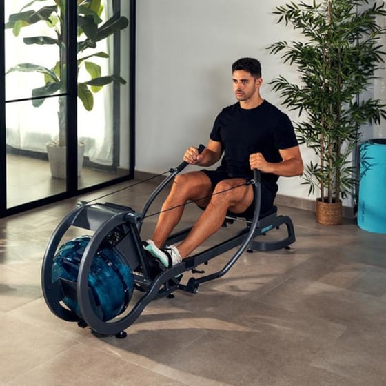 Κωπηλατική Νερού Cecotec Drumfit Rower 20000 Neptune CEC-07225 19x42x59cm - Μαύρη image 8