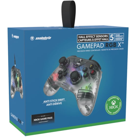 Snakebyte RGB X Xbox Series Ενσύρματο Χειριστήριο - Διάφανο image 7