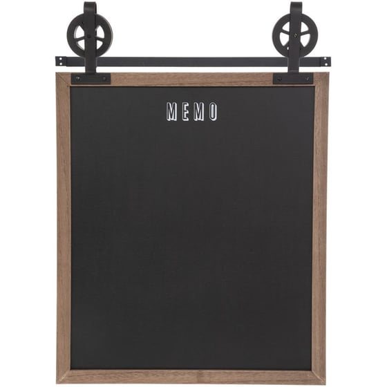 Μαυροπίνακας Διακοσμητικό Τοίχου Spitishop Μεταλλικός 55x68cm image 0