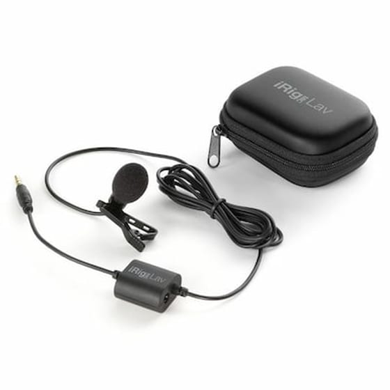 Ik Multimedia Irig Mic Lav Πυκνωτικό Lavalier Μικρόφωνο - Μαύρο image 0