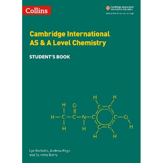 Cambridge International AS & A Level Chemistry Student's Book image 0