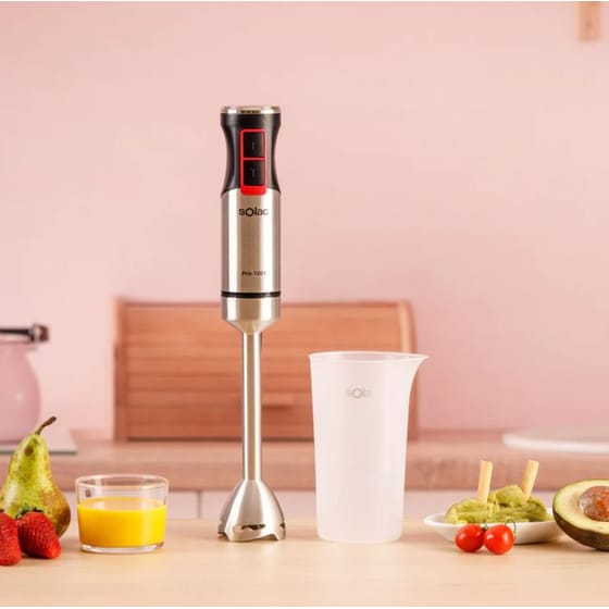 Σετ Ραβδομπλέντερ SOLAC BA5618 PRO CHEF 1500 W Ασημί/Μαύρο image 1