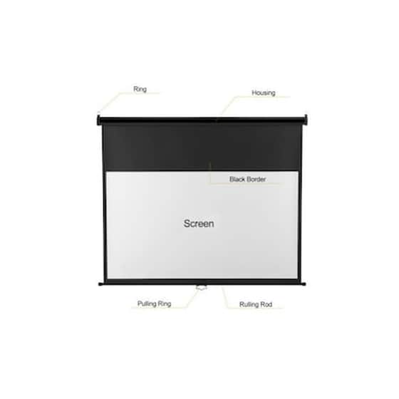Conceptum Con-mp 100'' 4:3 Χειροκίνητη Οθόνη Προβολής 200x150cm image 0