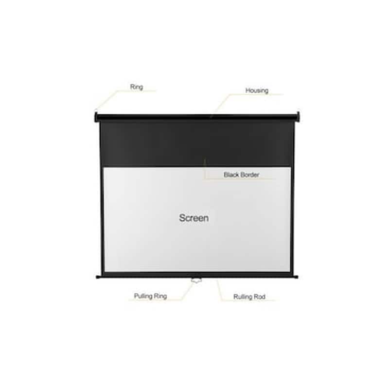 CONCEPTUM Conceptum Con-mp 100 4:3 Χειροκίνητη Οθόνη Προβολής 200x150cm