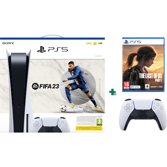 Sony Playstation 5 Fifa 23 Bundle And Dualsense Wireless Controller