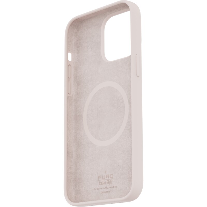 Θήκη Apple iPhone 14 Pro Max - Puro Icon Mag Cover - Ροζ