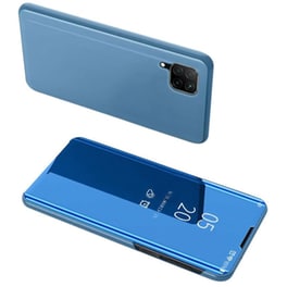 Powertech Θήκη Clear View Mob-1512, Huawei P40 Lite, Μπλε