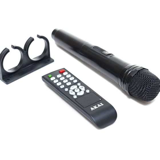 Party Speaker Akai SS023A-X10 50W Karaoke με Ασύρματo Μικρόφωνo - Μαύρο image 10