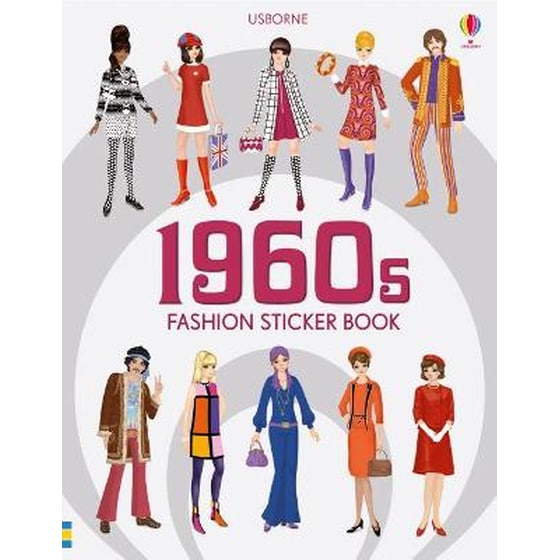 1960s Fashion Sticker Book image 0