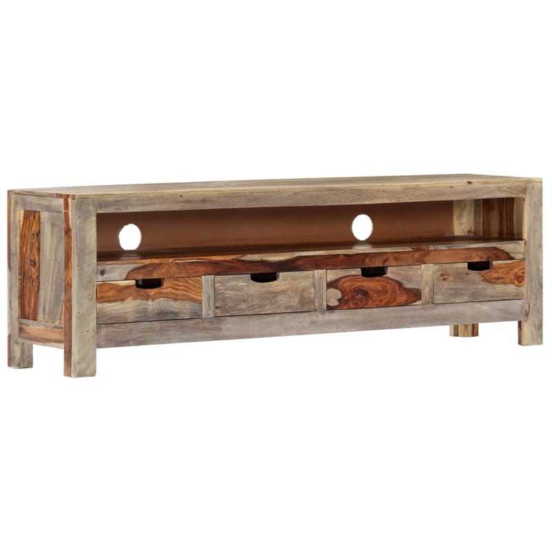 Έπιπλο Τηλεόρασης VidaXL Ξύλινο 130x30x40cm - Kαφέ