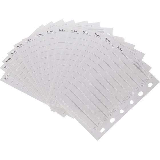 Ανταλλακτικά Φύλλα Pocket Filofax Υπενθυμίσεις image 3