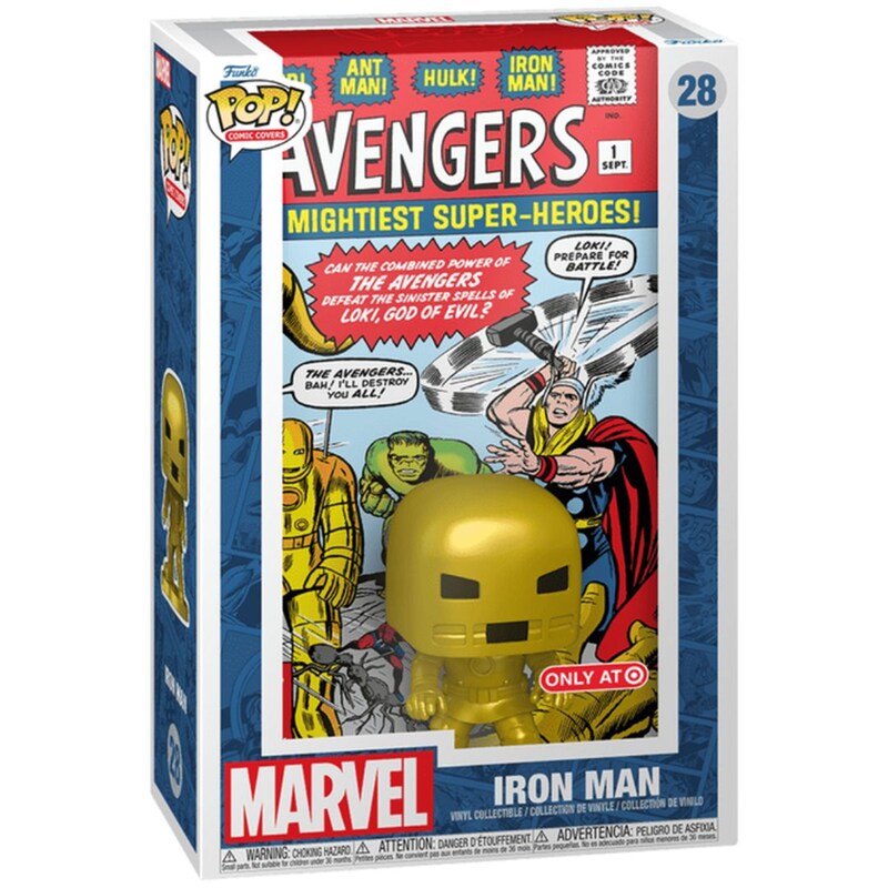 Funko Pop! Marvel - Iron Man The Avengers #1 Comic Cover