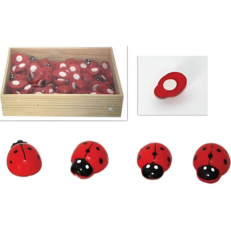 ANHUI TIANHUI INDUSTRIAL & TRADING CO., LTD Αυτοκόλλητες Πασχαλίτσες Anhui Tianhui 2 cm (100 Τεμάχια)