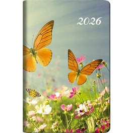 Ημερολόγιο Τσέπης/ Ατζέντα Διήμερο 2026 Θεοφύλακτος 12Μ Summer Butterfly