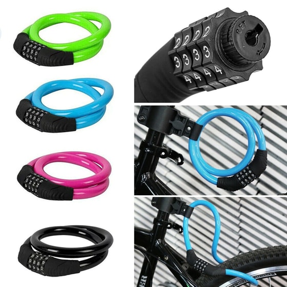 XSRES Κλειδαριά για E-Bike Με Κωδικό - Mix Colour image 1