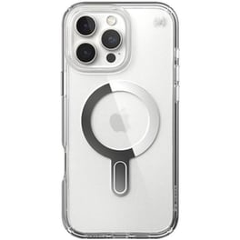 Θήκη Apple iPhone 16 Pro Max - Speck Presidio ClickLock - Clear/Chrome